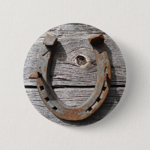 Bóton Redondo 5.08cm Nome de etiqueta em ferradura do crachá da boa