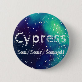 Bóton Redondo 5.08cm Nome ___ + Galáxia Personalizável de Contadores