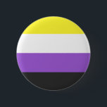 Bóton Redondo 5.08cm NonBinary Flag<br><div class="desc">Bei uns findest du eine einzigartige Kollektion mit moderne,  coole und lustige NonBinary Pride Motive. Stöbere durch unsere Vielfalt und finde jetzt Dein passendes Lieblingsteil!</div>