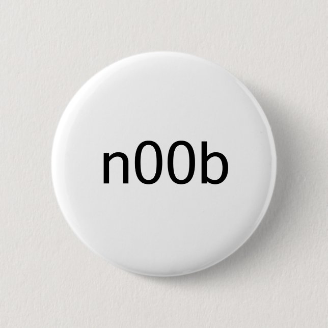 Bóton Redondo 5.08cm noob (Frente)