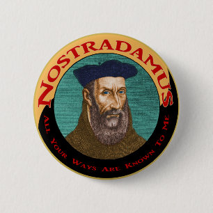 Bóton Redondo 5.08cm Nostradamus