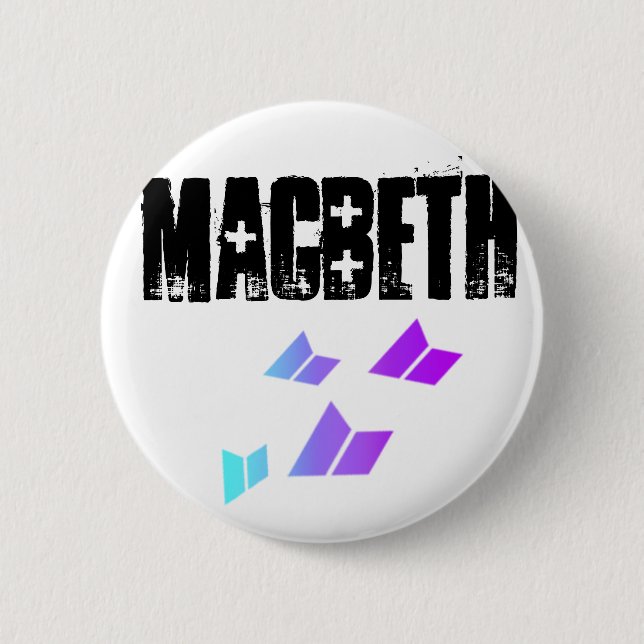 Bóton Redondo 5.08cm NuMatchessigMacbeth, Macbeth (Frente)