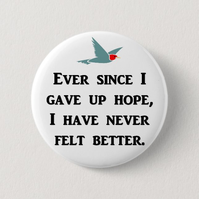 Bóton Redondo 5.08cm nunca-desde (Frente)