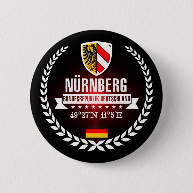 Bóton Redondo 5.08cm Nuremberg (Frente)