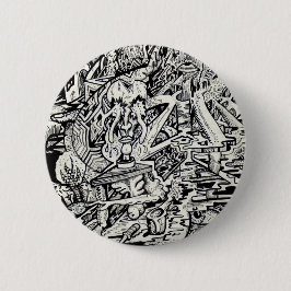 Bóton Redondo 5.08cm O Adept, ou, Uma Transfiguração Freista