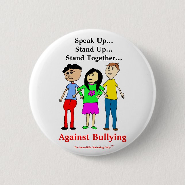 Bóton Redondo 5.08cm O botão Shrinking incrível da intimidação (Frente)