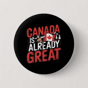 Bóton Redondo 5.08cm O Canadá É Ótimo E O Dia Da Independência Do Canad