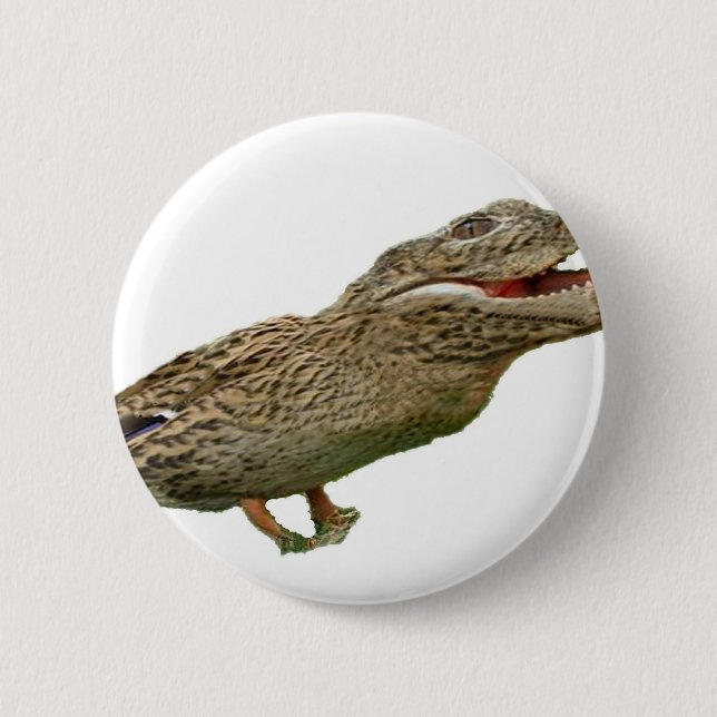 Bóton Redondo 5.08cm O Crocoduck (Frente)
