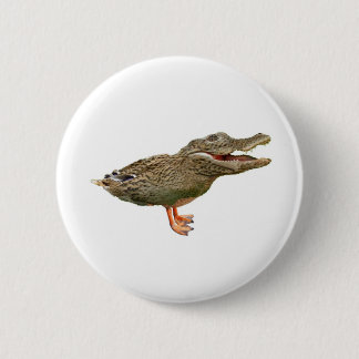 Bóton Redondo 5.08cm O Crocoduck com pés