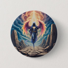 Bóton Redondo 5.08cm O Guardião Místico da Esperança