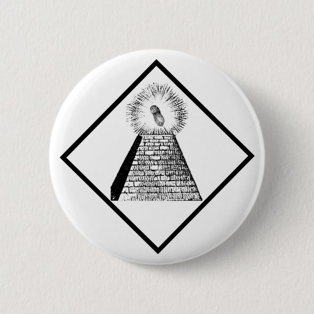 Bóton Redondo 5.08cm O Illuminutty (Frente)