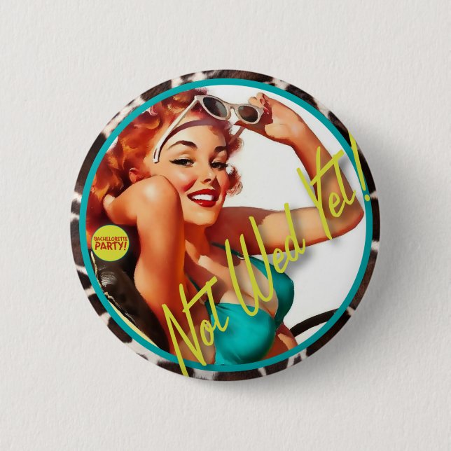Bóton Redondo 5.08cm O kitsch Bitsch: Não quarta-feira ainda! (Frente)
