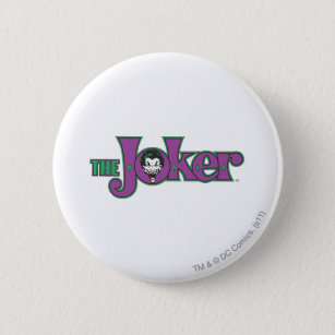 Bóton Redondo 5.08cm O logotipo do Joker