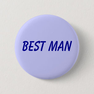 Bóton Redondo 5.08cm O melhor homem