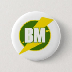 Bóton Redondo 5.08cm O melhor homem B/M