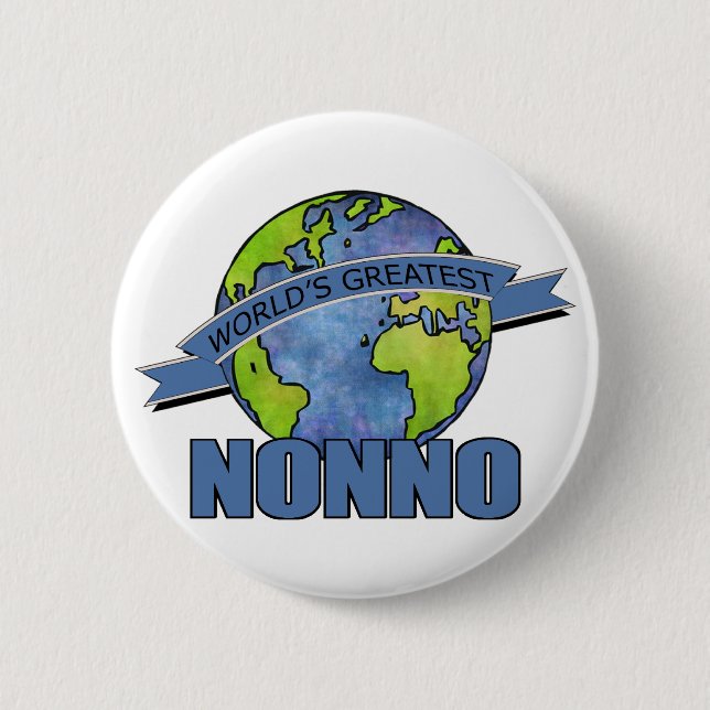 Bóton Redondo 5.08cm O Melhor Nonno do Mundo (Frente)