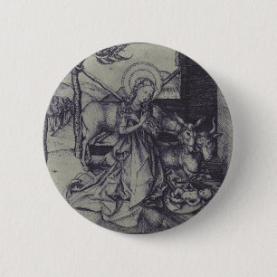 Bóton Redondo 5.08cm O Natal Natividade Stark Ink Art