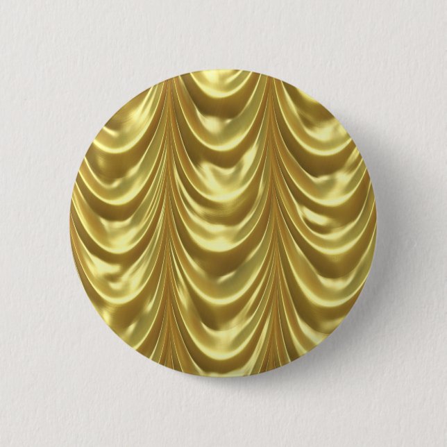 Bóton Redondo 5.08cm O ouro drapeja (Frente)