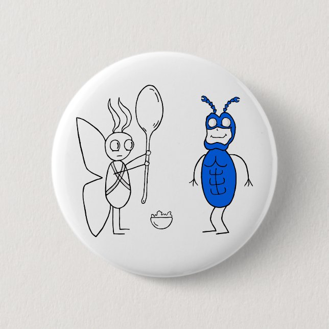 Bóton Redondo 5.08cm O SPOOOOONNNN É Muito Grande (Frente)