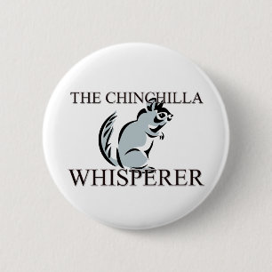 Bóton Redondo 5.08cm O Whisperer da chinchila