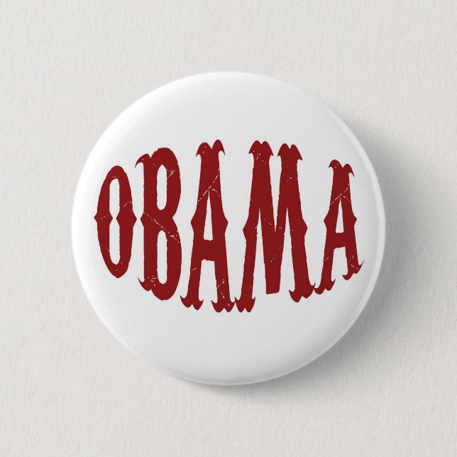 BÓTON REDONDO 5.08CM OBAMA (Frente)