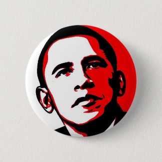 Bóton Redondo 5.08cm Obama 08