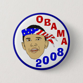 BÓTON REDONDO 5.08CM OBAMA 2008