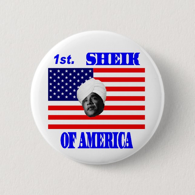 Bóton Redondo 5.08cm Obama Button (Frente)