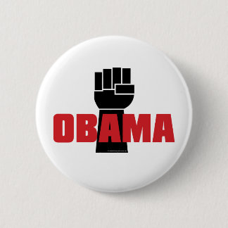 Bóton Redondo 5.08cm Obama Está Certo!