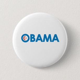 BÓTON REDONDO 5.08CM OBAMA MUÇULMANO