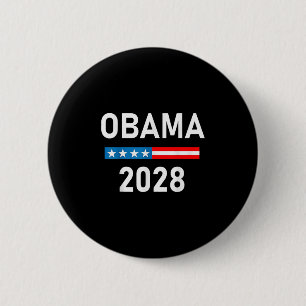 Bóton Redondo 5.08cm Obama Para O Presidente Obama 2028