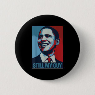 Bóton Redondo 5.08cm Obama Shirt Ainda Minha Cara Barack Obama Oferece