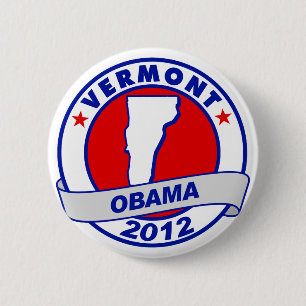 Bóton Redondo 5.08cm Obama - vermont