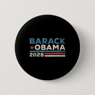 Bóton Redondo 5.08cm Obama Vintage Presidente 2028 Obama _31