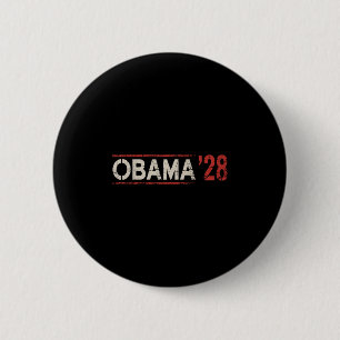 Bóton Redondo 5.08cm Obama Vintage Presidente 2028 Obama _35