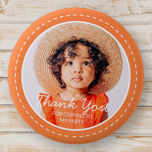 Bóton Redondo 5.08cm Obrigado Por Ter Vindo Foto Personalizada De Pré-