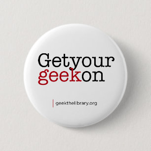 Bóton Redondo 5.08cm Obtenha seu geek sobre