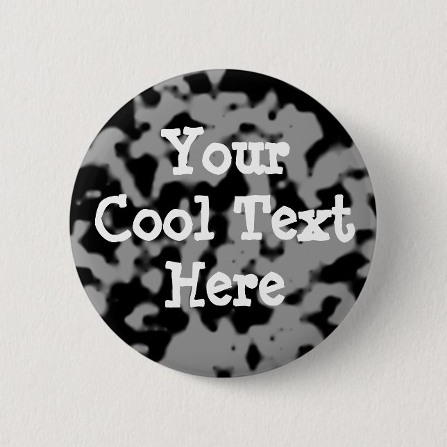 Bóton Redondo 5.08cm Ocultar Vaca - Modelo (Frente)