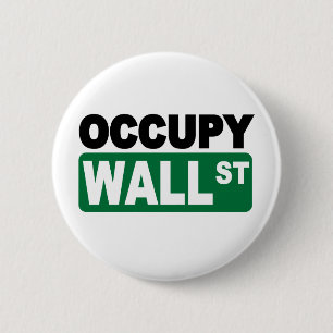 Bóton Redondo 5.08cm Ocupe Wall Street