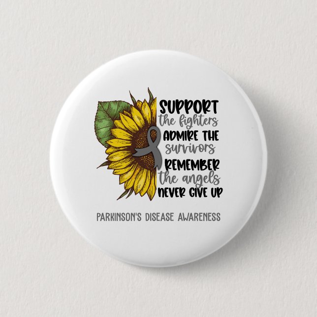 Bóton Redondo 5.08cm Ofertas de apoio à sensibilização para a doença de (Frente)