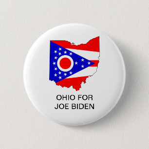Bóton Redondo 5.08cm OHIO para o botão presidencial de Joe Biden 2020