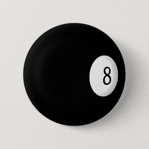 Bóton Redondo 5.08cm Oight Ball Billiard