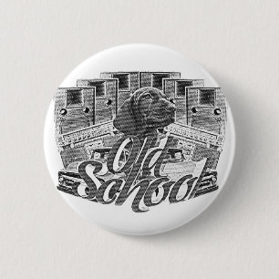 Bóton Redondo 5.08cm Old School