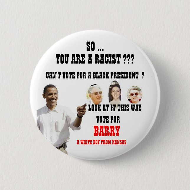 Bóton Redondo 5.08cm olhe-o esta maneira (Frente)