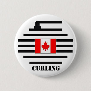 Bóton Redondo 5.08cm Ondulação de Canadá