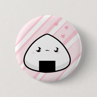 Bóton Redondo 5.08cm Onigiri Chan