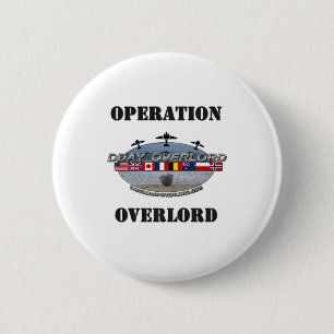 Bóton Redondo 5.08cm Operação Overlord 1944