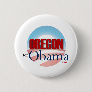 Bóton Redondo 5.08cm OREGON para Obama