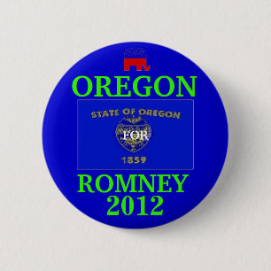 Bóton Redondo 5.08cm Oregon para Romney 2012