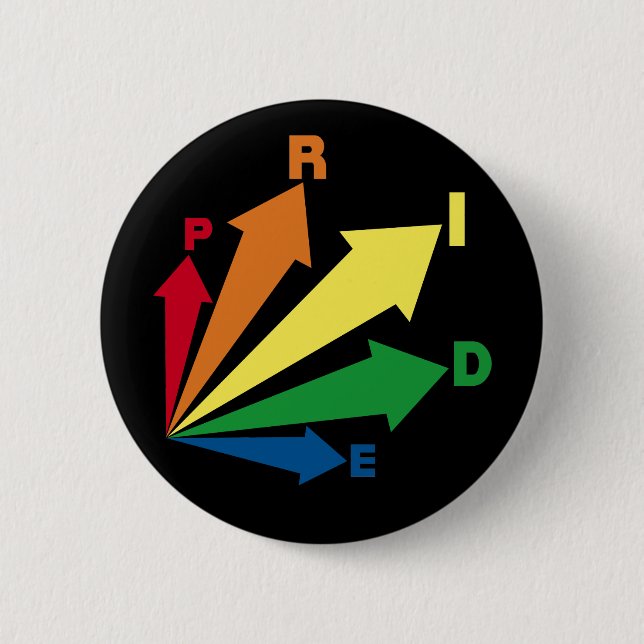 Bóton Redondo 5.08cm orgulho (Frente)